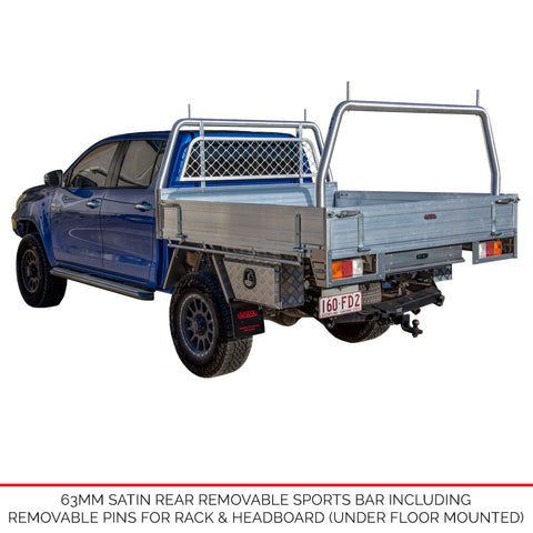 Aluminium Sports Bar Racks Aluminium Sports Bar Racks