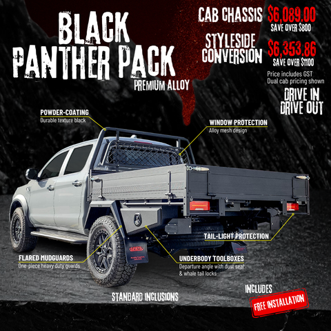 Black Panther Pack - Sale Starts 1st March!