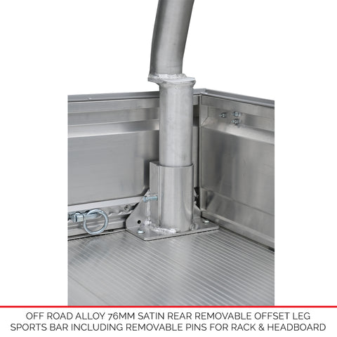 Offset Aluminium Sports Bar Rack – Duratray