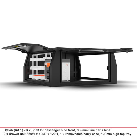 Dual Cab Canopy Internal Fit-Out Kit 1