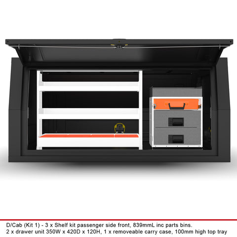 Dual Cab Canopy Internal Fit-Out Kit 1