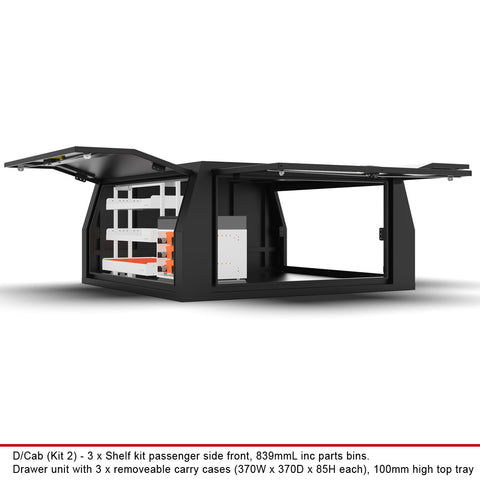 Dual Cab Canopy Internal Fit-Out Kit 2