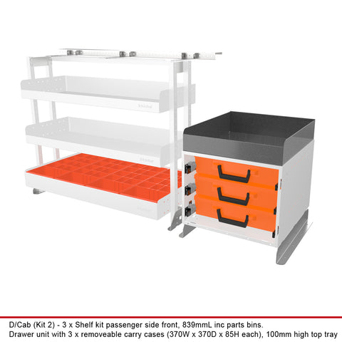 Dual Cab Canopy Internal Fit-Out Kit 2