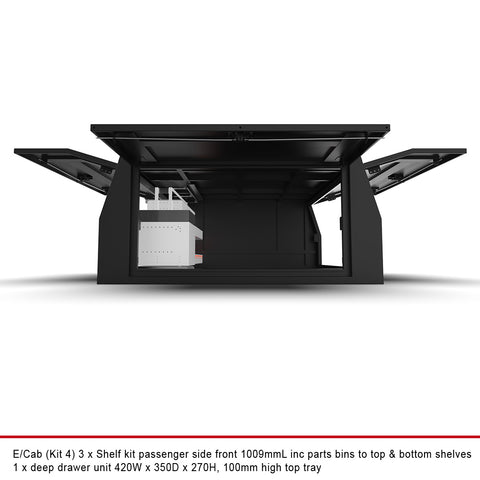 Extra Cab Canopy Internal Fit-Out Kit 4