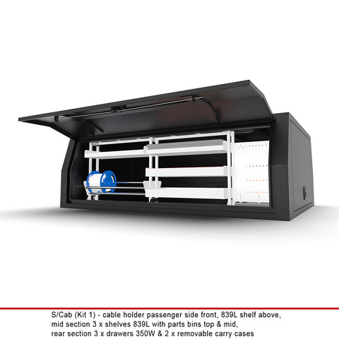 Single Cab Canopy Internal Fit-Out Kit 1