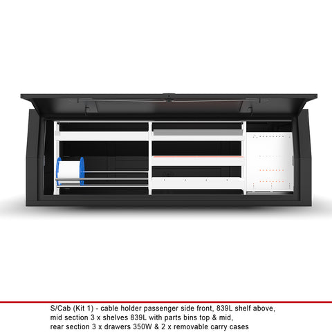 Single Cab Canopy Internal Fit-Out Kit 1