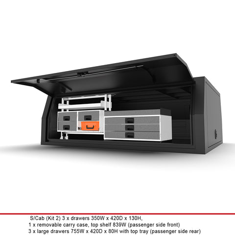 Single Cab Canopy Internal Fit-Out Kit 2