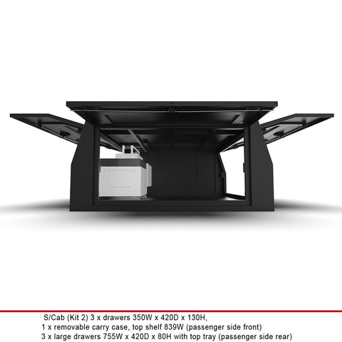 Single Cab Canopy Internal Fit-Out Kit 2