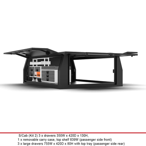 Single Cab Canopy Internal Fit-Out Kit 2