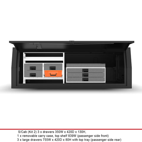 Single Cab Canopy Internal Fit-Out Kit 2