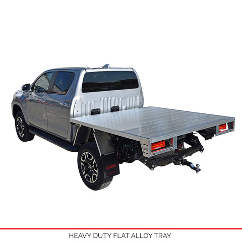 Flat Aluminum Tray