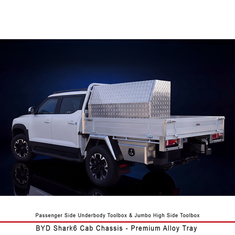 Premium Aluminium Tray - Compatible with BYD Shark6 Cab Chassis