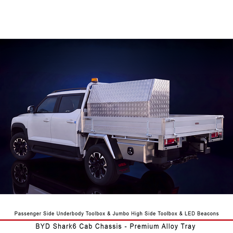 Premium Aluminium Tray - Compatible with BYD Shark6 Cab Chassis