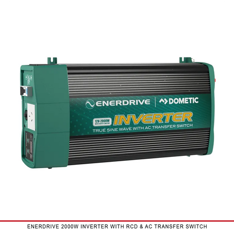 Enerdrive ePower 2000W Pure Sine Wave Inverter with RCD & AC Transfer Switch