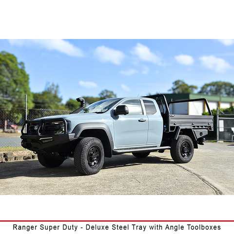 Deluxe Steel Tray - Compatible with Ranger Super Duty - FROM $7,610.00 Plus Fitting