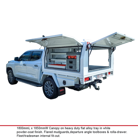 Dual Cab Canopies