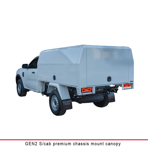 Gen2 Single Cab Chassis Mount Canopy