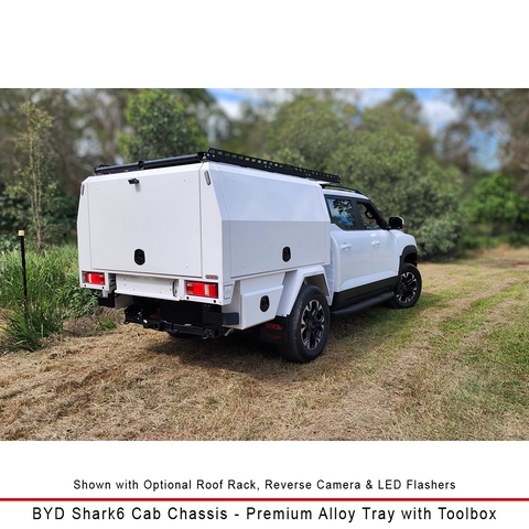 Gen2 Chassis Mount Service Body Canopy - Compatible with BYD Shark6 Cab Chassis