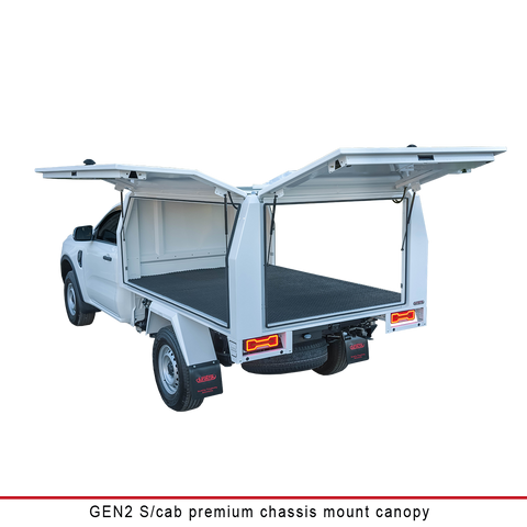 Gen2 Single Cab Chassis Mount Canopy