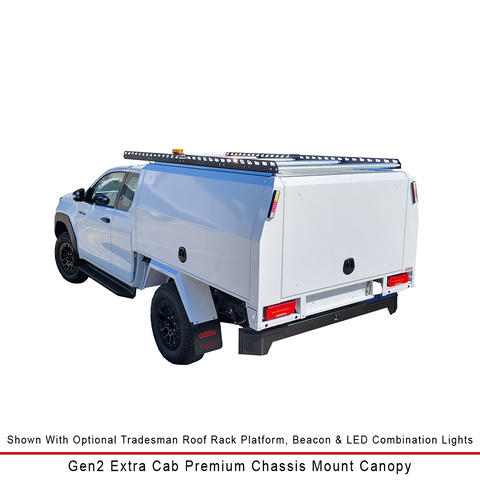 Gen2 Extra Cab Chassis Mount Canopy