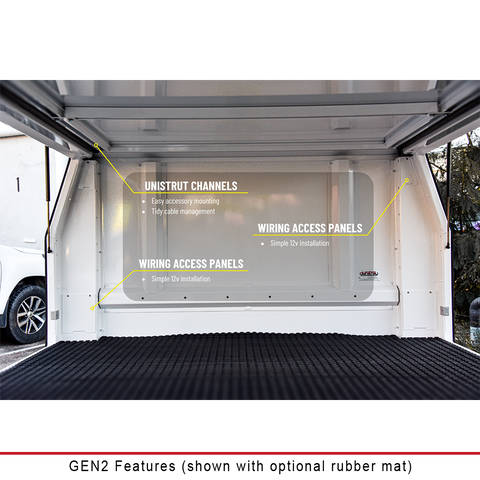 Gen2 Dual Cab Chassis Mount Canopy