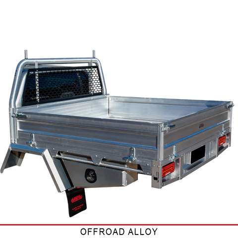 Off Road Aluminum Tray - FROM $7,165.00 Plus Fitting (includes LED tail lights)