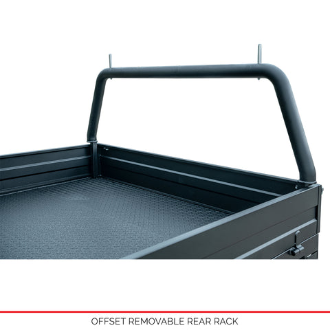 Transport Rack Rear 76mm Steel Tube Rear Removable Rack with Offset Legs - Only Compatible ...