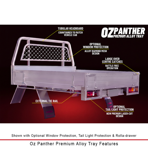 Oz Panther Premium Aluminium Tray