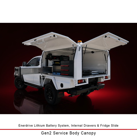 Gen2 Chassis Mount Canopy (900mmH)- Compatible with Ranger Super Duty