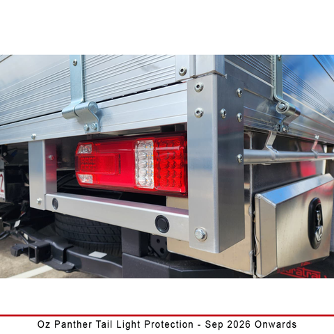 Panther Alloy Laser Cut Tail Light Protection - Sep 2026 Onwards