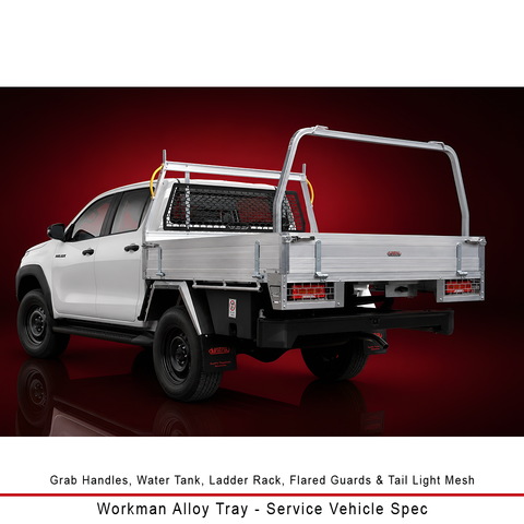 Workman Aluminium Tray
