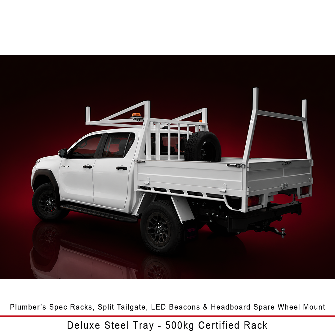 Duratray's 500kg certified racking system for the plumbing industry