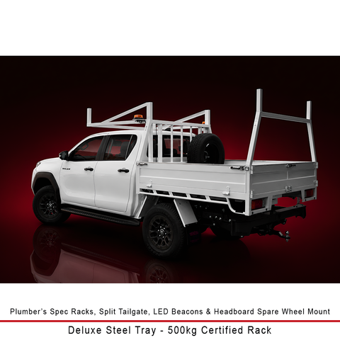 Duratray's 500kg certified racking system for the plumbing industry