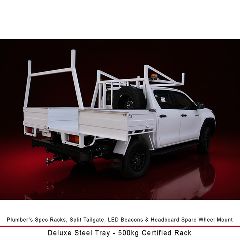 Duratray's 500kg certified racking system for the plumbing industry
