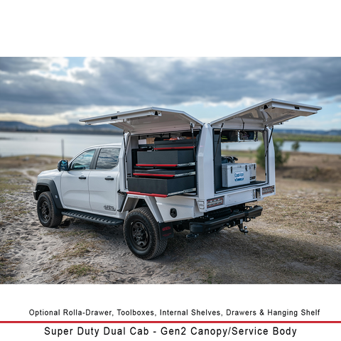 Gen2 Chassis Mount Canopy (900mmH)- Compatible with Ranger Super Duty