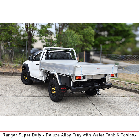 Deluxe Aluminum Tray - Compatible with Ranger Super Duty - FROM $5,210.00 Plus Fitting