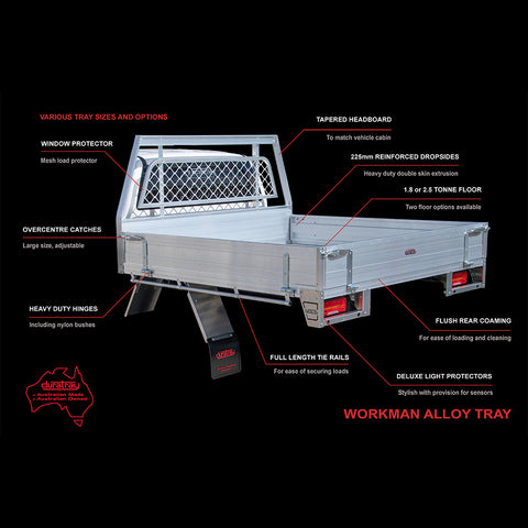 Workman Aluminum Tray